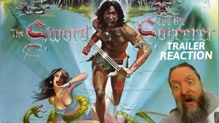 Retro Trailer reaction - The Sword and the Sorcerer (1982)