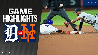 Tigers vs. Mets Game Highlights (4/1/24) | MLB Highlights