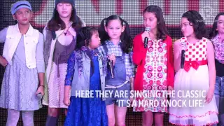 Talented cast of 'Annie' sings 'It's a Hard Knock Life'
