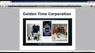 G-TIME CORPORATION! Презентация - Ляшенко О.В.