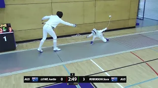 Cadets M Epee Final QFA 2022