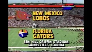 1989 New Mexico @ #20 Florida No Huddle