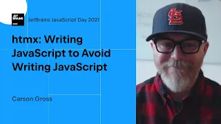 htmx: Writing JavaScript to Avoid Writing JavaScript, by Carson Gross