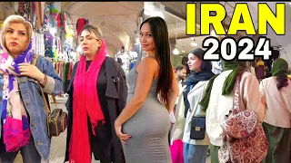 🔥IRAN 🇮🇷 Walking in Isfahan 2024 Grand bazaar vlog ایران