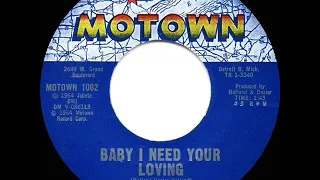 1964 HITS ARCHIVE: Baby I Need Your Loving - Four Tops