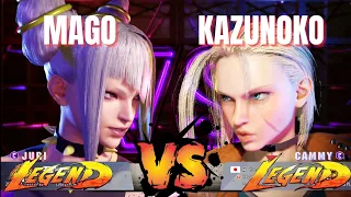 SF6 - MAGO (JURI) VS KAZUNOKO (Cammy) STREET FIGHTER 6 - Ranked Matches