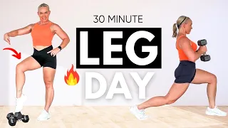 Legs Workout for Women | Dumbbell Strength Training