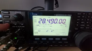 Hexbeam VS vertical comparison on 10m RXing OH6RM
