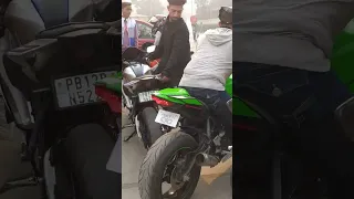 going Sunday ride with loud zx10r 2022 model || very loud 😱😖🤯 || #short