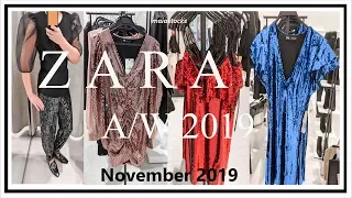 NEW IN ZARA  | COME SHOPPING WITH ME #November2019 | AUTUMN WINTER TRY ON