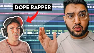 Making a beat to a rappers acapella! He hates it?!