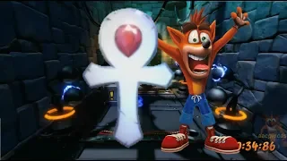 Crash Bandicoot N. Sane Trilogy - Crash Bandicoot 1 104% - Island 3: ALL PLATINUM RELICS