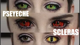 Lens Haul and Review | Coloured Sceleras from Pseyeche