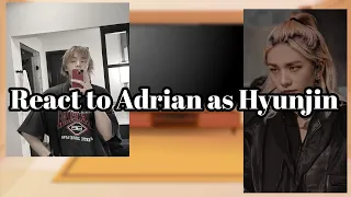 MLB react to Adrian as Hyunjin from Stray Kids