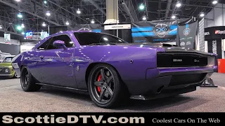 1968 Dodge Charger "C68 Carbon" Carbon fiber Custom Body On A Hellcat Platform 2022 SEMA Show