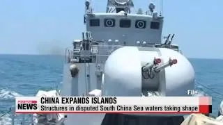 China′s structures in disputed South China Sea waters taking shape   중국, 남중국해서 7