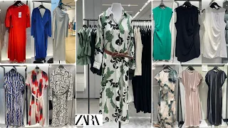 ZARA WOMEN’S DRESSES NEW COLLECTION / MARCH 2024
