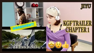 Korean Reacts to KGF Trailer Hindi | Yash | Srinidhi | KGF Chapter1(KGF 한국인 리액션)