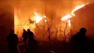 В результаті обстрілу Житомира загорівся житловий будинок - Житомир.info