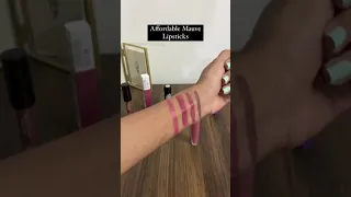 My favourite Mauve-Pink lipsticks for INDIAN/WHEATISH/DUSKY skin tone