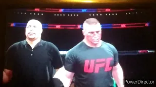 Jairzinho Rozenstruik vs Brock Lesnar. CPU VS CPU.