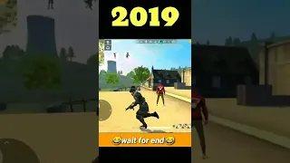 Evolution of garena free fire graphics 2017 to 2022 all old to future evolution graphics #shorts