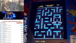 Bally/Midway Jr. Pac-Man "Turbo"- Twin Galaxy -top ten challenge