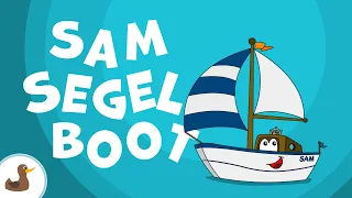 ⛵️ Sam Segelboot | Bagger Mats und seine Freunde | Fahrzeuglieder | EMMALU | Sing Kinderlieder