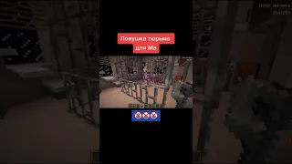 Ловушка тюрьма для ма в Майнкрафте #minecraft #minecraftприколы #евгенброима #евгенбро #майнкрафт #м