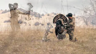 Bowhunting Huge Flocks of Turkeys, ISC Hunt Winner