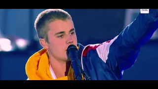 Justin Bieber Emotional (Live) Performance - Love Yourself One Love Manchester Ariana Grande