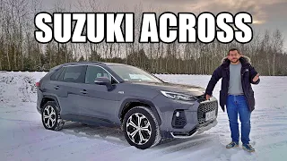 Suzuki Across - dlaczego wygląda jak RAV4? (PL) - test i jazda próbna