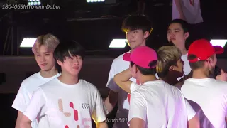 180406 SMTown dubai closing