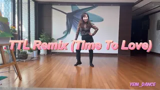 TTL Remix (Time To Love) - Line Dance (Demo) / High Beginner / Kim Duck Hwa