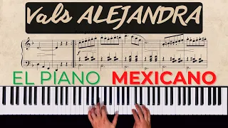 «Alejandra» Vals - Enrique Mora (El Piano Mexicano)