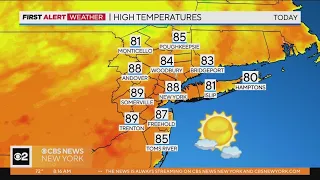 First Alert Weather: CBS New York's Sunday AM update - 8/6/23