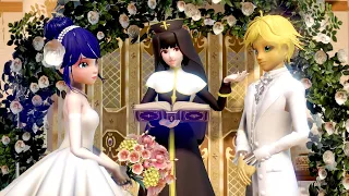 [Miraculous Ladybug] Adrien & Marinette wedding (fan animation)