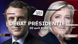 🔴 En direct : le débat d'entre-deux-tours Marine Le Pen / Emmanuel Macron, le 20 avril 2022