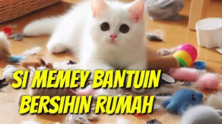 Si Bocil Bantuin Bersih - Bersih Rumah Yang Berantakan