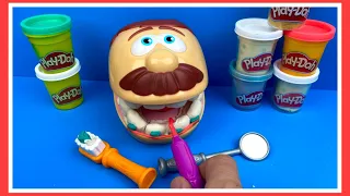 Play Doh Drill 'n Fill Dentist spelen | Family Toys Collector