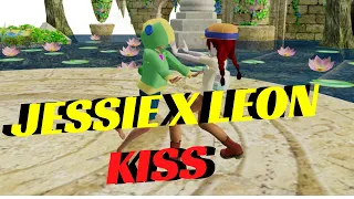 brawl stars funny moments JESSIE XLEON  SHIP  KISS ANIMATION  DANCE SHOWDOWN OF CHAOS BRAWL STARS