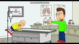 Caillou misbehaves at his vaccine appointment/Grounded.