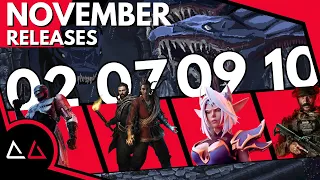 NOVEMBER 2023 GAME RELEASES: TOP 10 MUST-PLAY GAMES