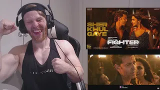 Ugly Ginger Foreigner Reacts To: FIGHTER: Sher Khul Gaye (Song) | Hrithik Roshan x Deepika Padukone