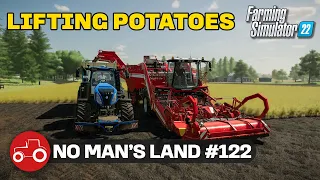 Harvesting Potatoes, Sorghum & Grapes - No Man's Land Farming Simulator 22 Timelapse Episode 122