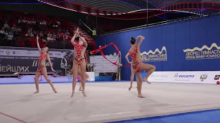 Senior Team Moscow 3 balls 2 ribbons AA II Strongest Cup 2022