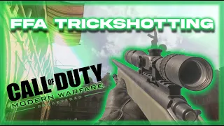 Trickshotting on MWR FFA in 2021! (Modern Warfare Remastered w/ 3 Shots)