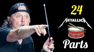 24 Best Metallica Drum Parts.