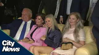 WATCH: P.C. Doug Ford reacts to declaration of Conservative government