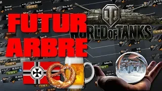 World of Tanks - FUTUR ARBRE ALLEMAND ?